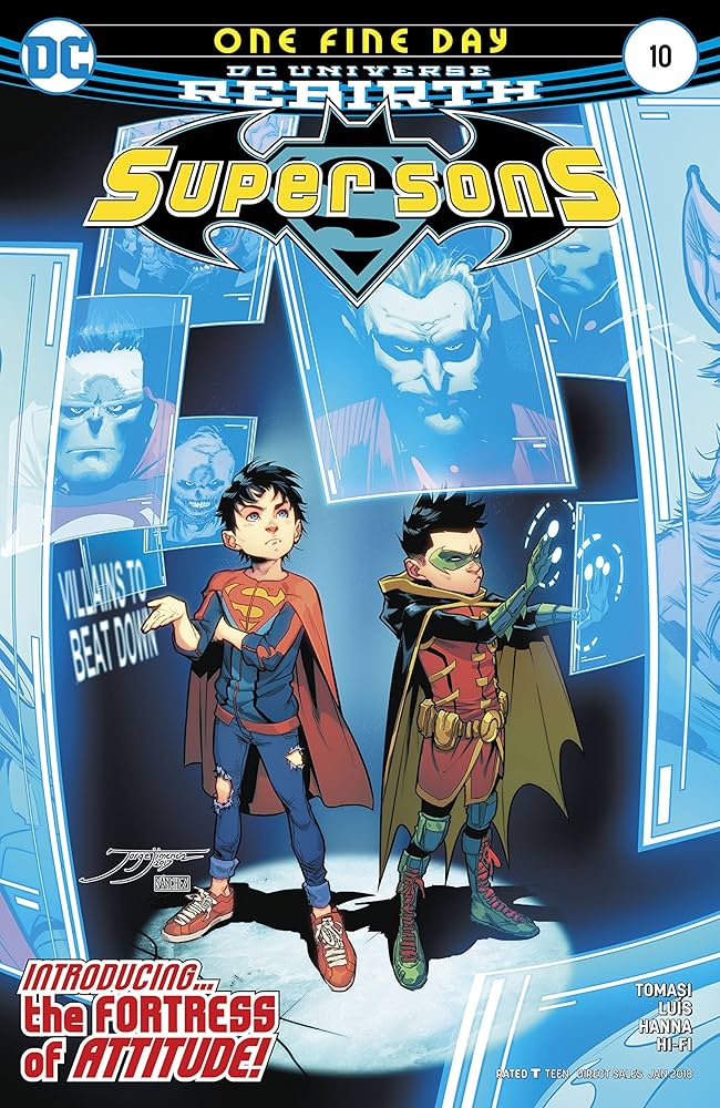 Amazon.com: Super Sons (2017-2018) #10 eBook : Tomasi, Peter